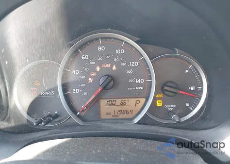 2012 Toyota Yaris Le z USA, uszkodzony, nr VIN JTDKTUD35CD525726